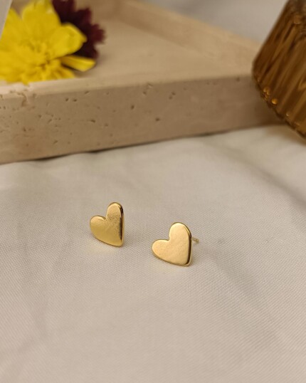 heart Σκουλαρίκια Χρυσά